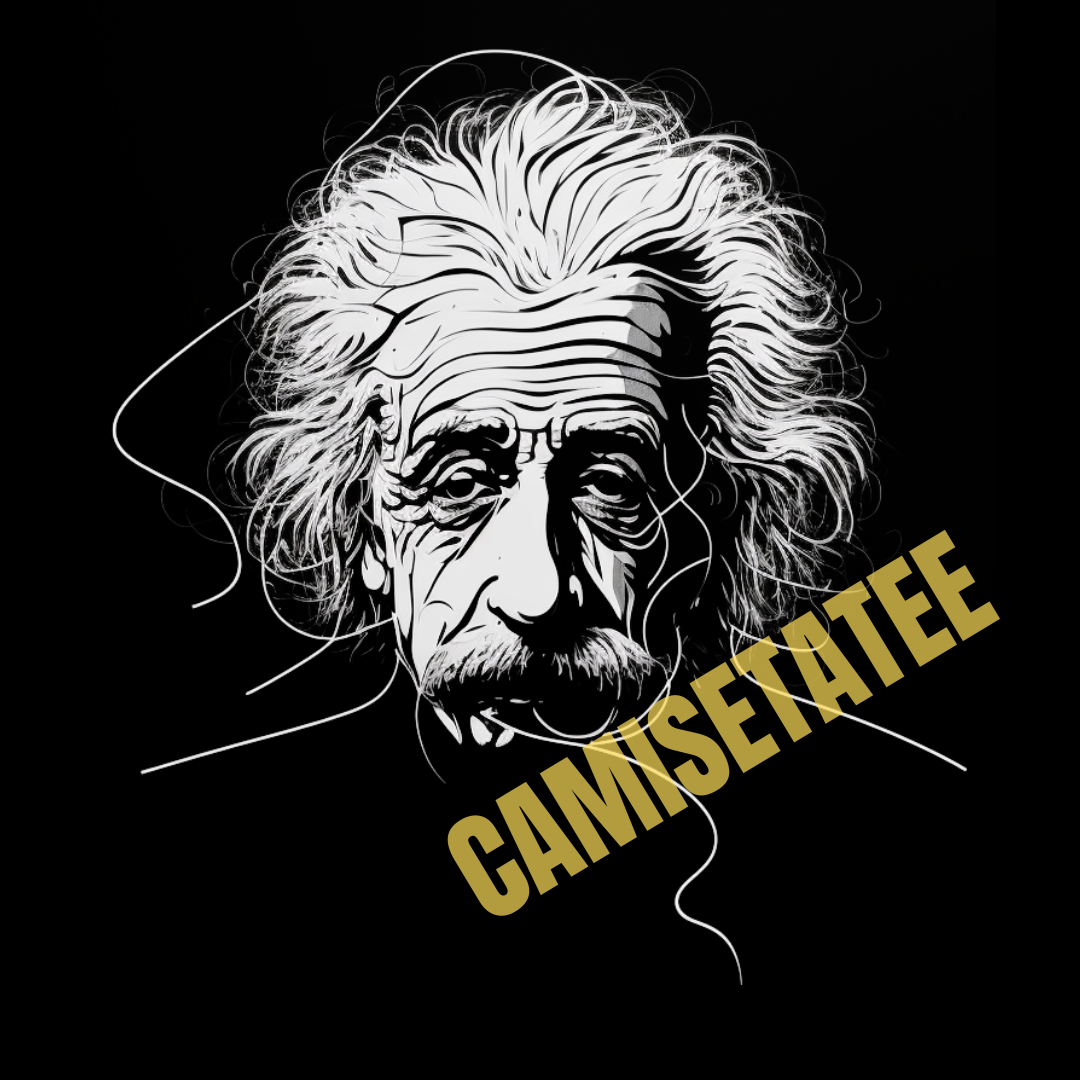 CAMISETA PREMIUN ALBERT EINSTEIN IA