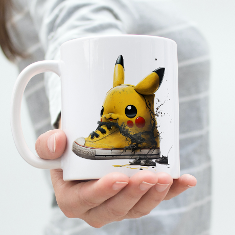 TAZA PIKACHU DISEÑO EXCLUSIVO IA