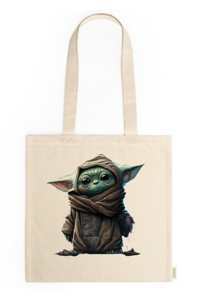 BOLSA CON DISEÑO EXCLUSIVO DE BABY YODA